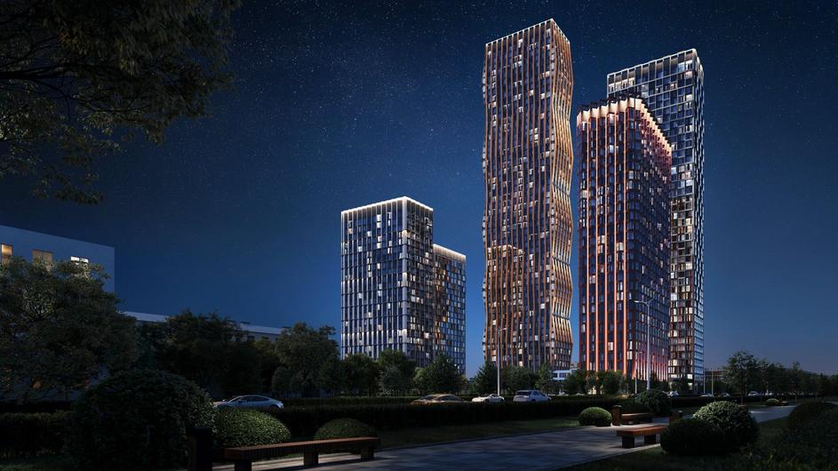 ЖК INDY Towers и ЖК Level Войковская 1