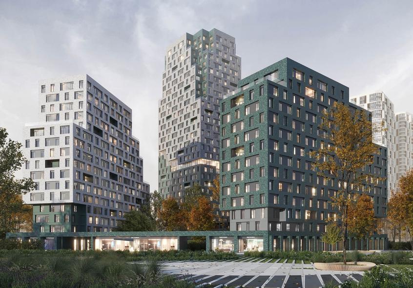 ЖК STONE Rise и ЖК Метрополия Москва 1