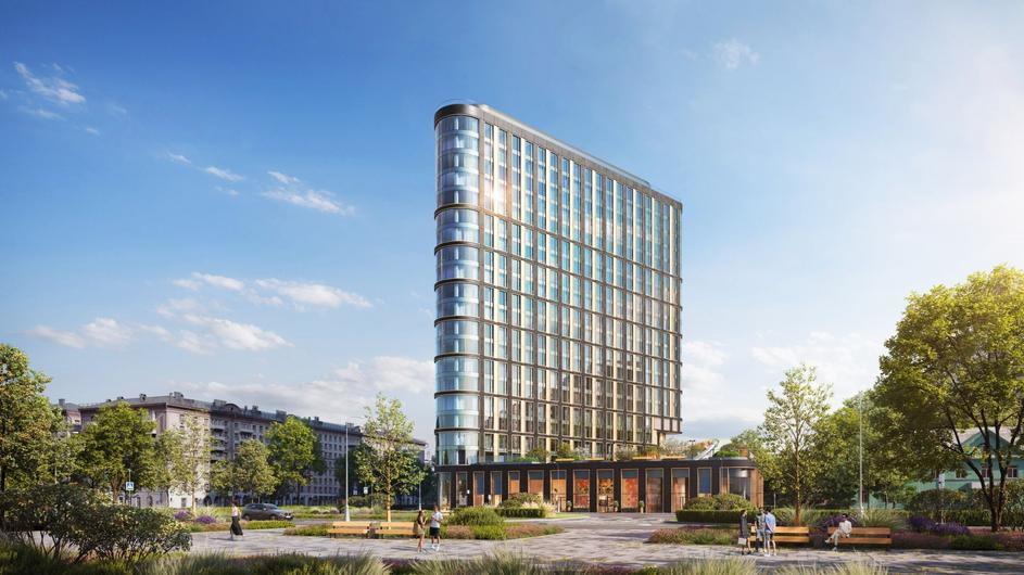 ЖК Level Академическая и ЖК Nametkin Tower 4