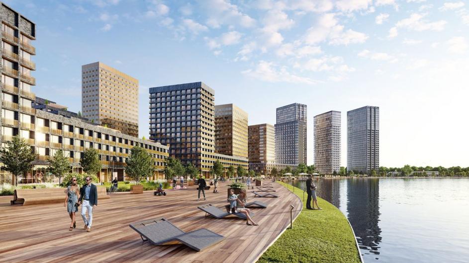 ЖК Символ и ЖК Квартал на воде 7