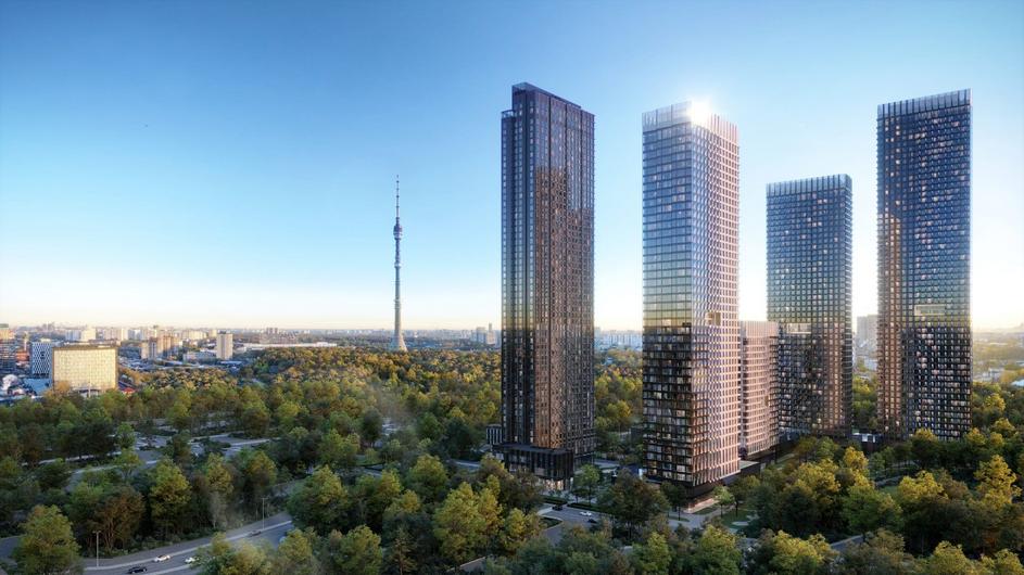 ЖК ФизтехСити и ЖК Upside Towers Москва 10