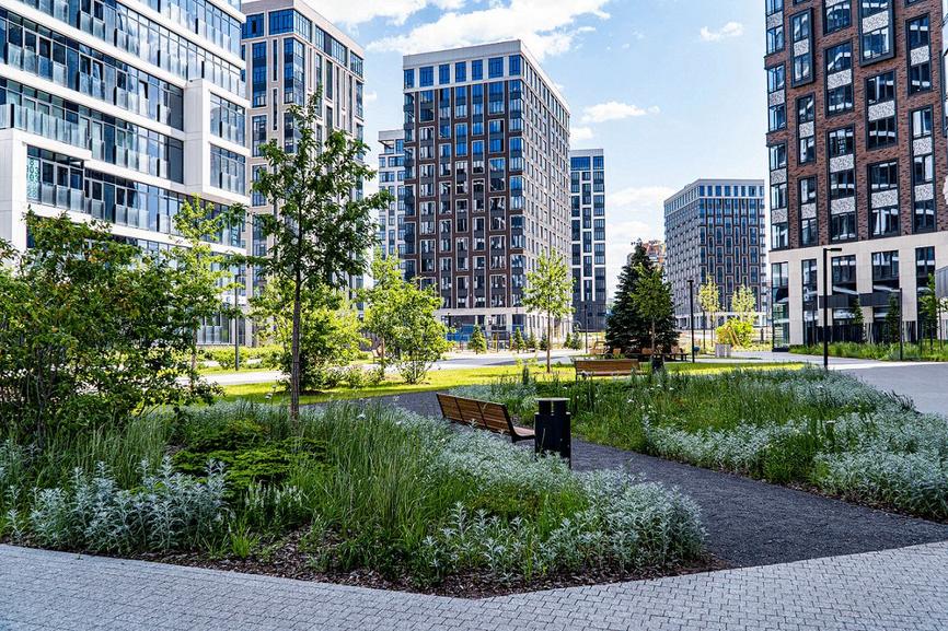 ЖК West Garden и ЖК Страна. Озёрная Западный АО 2