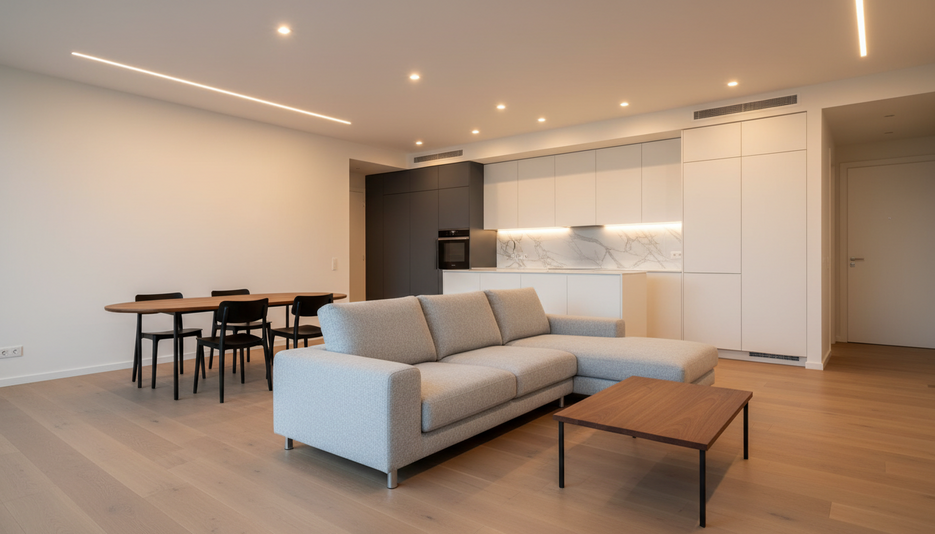 Дизайн 2-комнатной квартиры 67.7 м² в стиле Минимализм: Для аренды - статья журнала RedCat