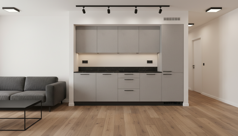 Дизайн 2-комнатной квартиры 61.6 м² в контрастном стиле: для пары - статья журнала RedCat